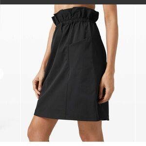 Lululemon Athletica  trip taker skirt black
